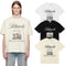 Rhude T-shirts Heave on Earth Printed Cotton Casual Short Sleeve Men and Women