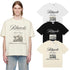 Rhude T-shirts Heave on Earth Printed Cotton Casual Short Sleeve Men and Women