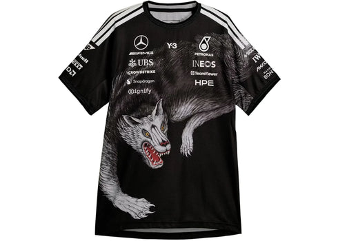 adidas x Y-3 Mercedes Amg Petronas Formula 1 Team Driver Jersey Black