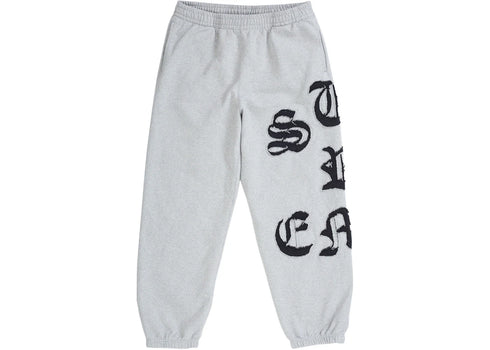 Supreme Cut Out Sweatpant Heather Grey