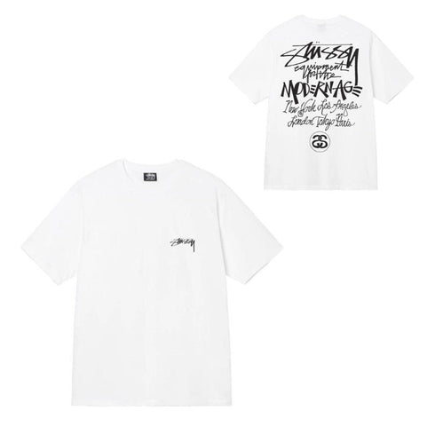 Stussy T-Shirts Casual Versatile Loose T-Shirts Couple