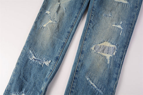 PURPLE Fashion Jeans 9073