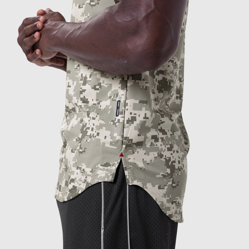 0660. AeroSilver® Established Tee - Digital Camo "Blade"