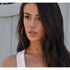 18k Gold-Plated Stainless Steel Paper Clip Necklace