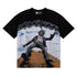 Godspeed T-shirts Falling Skull Print Cotton Casual Short Sleeve Men and Women