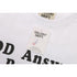 Gallery Dept T-Shirt Bronzing Letter Slogan Printed Short Sleeve T-Shirt