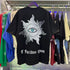 Godspeed T-shirts Helicopter Free Muse Printed Cotton Casual Short Sleeves Men and Women