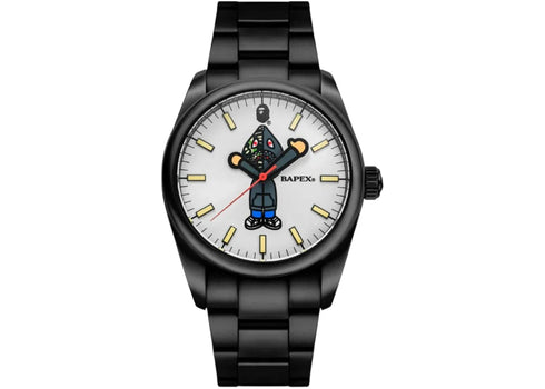BAPE Type 7 BAPEX Shark Seijin Watch Black