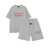 FW24 FRATERNITY T-Shirt / Shorts / Set - Gray