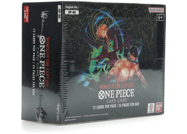 2024 Bandai One Piece Card Game Wings of the Captain Booster Box (OP-06) (English)