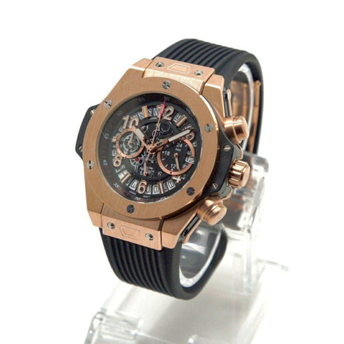 CUSTOM HUBLEIKO EDITION CLASSIC ROSE BIG BANG SKELETON MOD