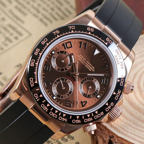 SEIKO MOD DAYTONA | ROSE GOLD