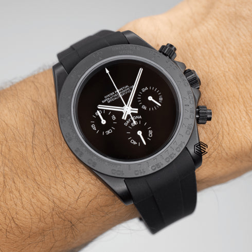 CUSTOM SEITONA CHRONOGRAPH MOD SHADOW JAGUAR EDITION