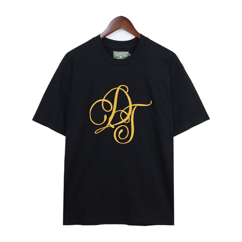 Denim Tears T-shirts Embroidered Short Sleeve T-shirts