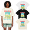 Rhude T-shirts Castle Coconut Windowsill Scenic Cotton Casual Loose Short Sleeve Men and Women
