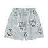 Denim Tears Shorts Yellow flower woven