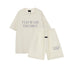 FW24 FRATERNITY T-Shirt / Shorts / Set - Milky White