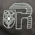 Rhude T-shirts Egyptian Pharaoh Print Cotton Casual Short Sleeves Men and Women