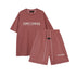 Homecoming T-Shirt / Shorts / Set - Wine Red
