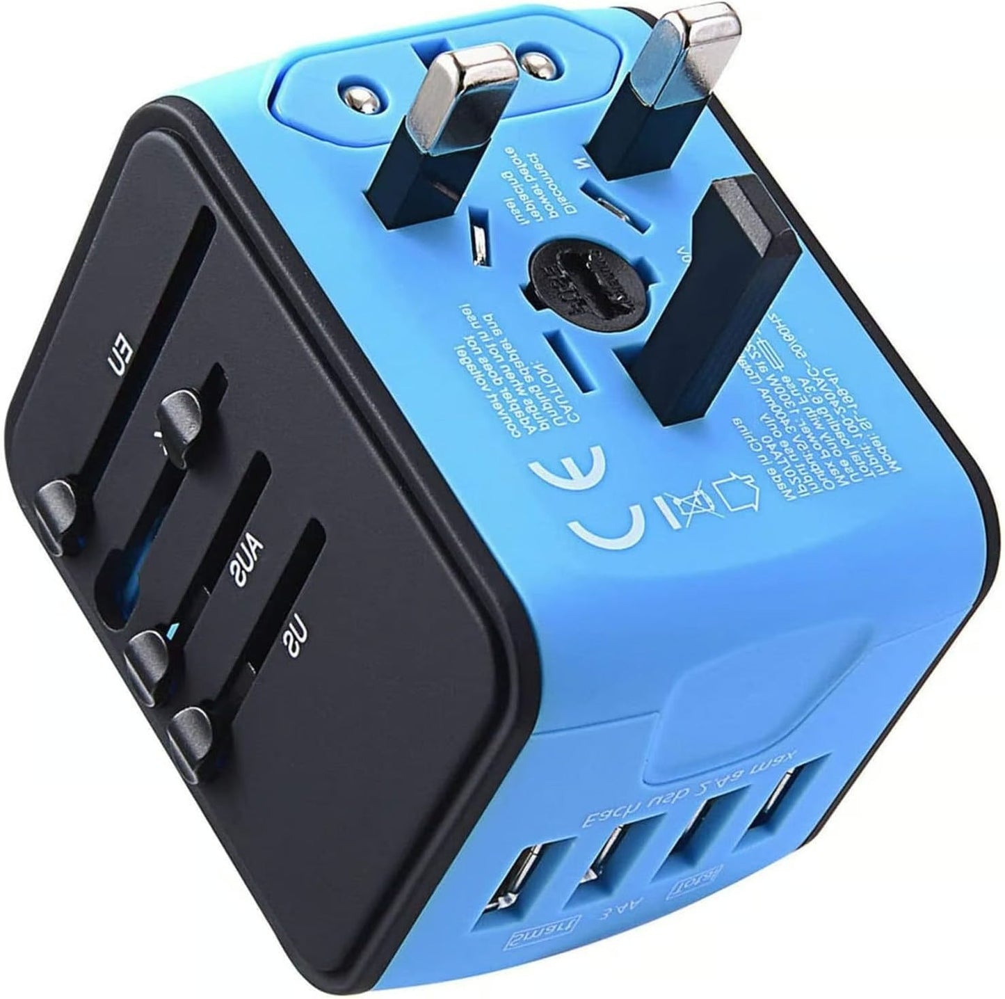 Alles-in-één Reislader Adapter