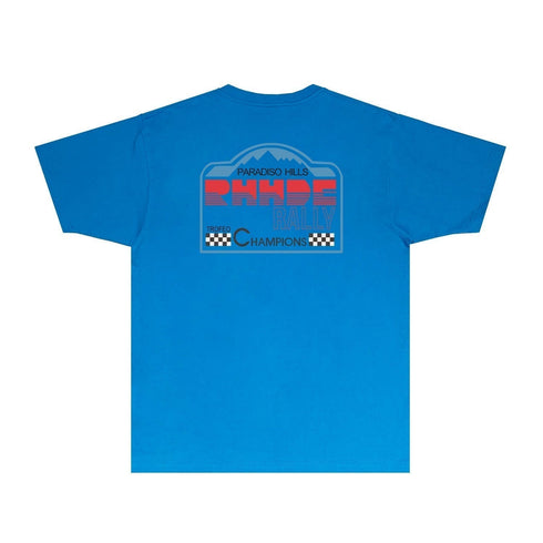 Rhude T-shirts Printed Trendy Pure Cotton