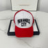 Palm Angels hats flame alphabet palm tree embroidered distressed baseball cap