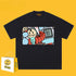 Drew T-shirts Graffiti Printing Loose Men's Short Sleeve