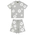 Denim Tears Outfit:T-shirt/Shorts (Separate Purchase Options) Puff Print Short Sleeve T-shirt Loose Couple Shorts Suit