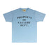 Gallery Dept T Shirt Retro Printed Loose Short-Sleeved Shirt