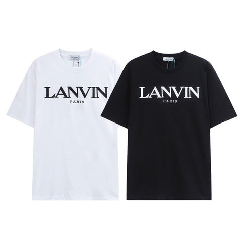 Gallery Dept T-Shirt Joint Letter Logo Embroidery Short Sleeve T-Shirt