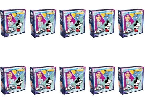 2026 Topps Chrome Disney Mega Box 10x Lot