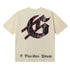 Godspeed T-shirts Skull Baseball Players Printed Cotton Casual Short Sleeves Men and Women