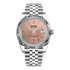 SEIKO MOD DATEJUST ARABIC DIAL | SILVER ROSE