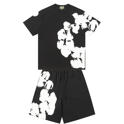 Denim Tears T-shirt & Shorts 2 Piece Set