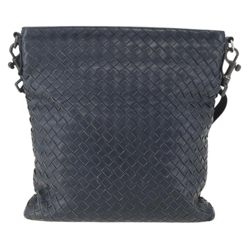 Flat Messenger Bag Intrecciato Nappa Medium