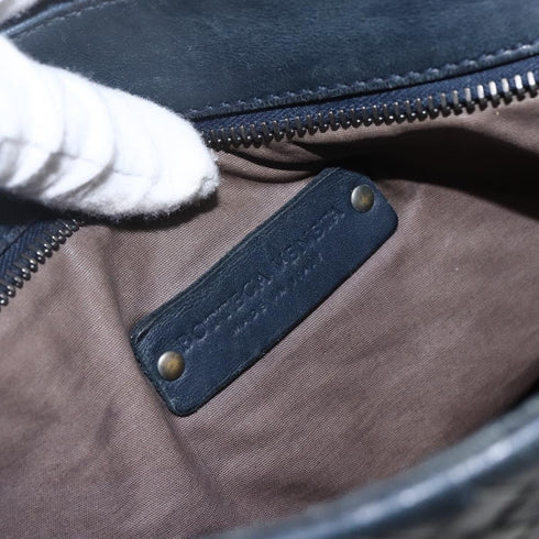 Flat Messenger Bag Intrecciato Nappa Medium