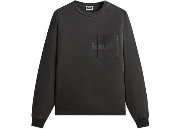 Kith Long Sleeve Quinn Tee Carbon