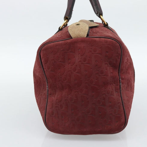 Vintage Trotter Boston Bag Diorissimo Canvas Small