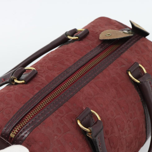 Vintage Trotter Boston Bag Diorissimo Canvas Small