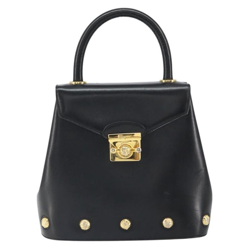 Gancini Convertible Top Handle Bag Leather Mini