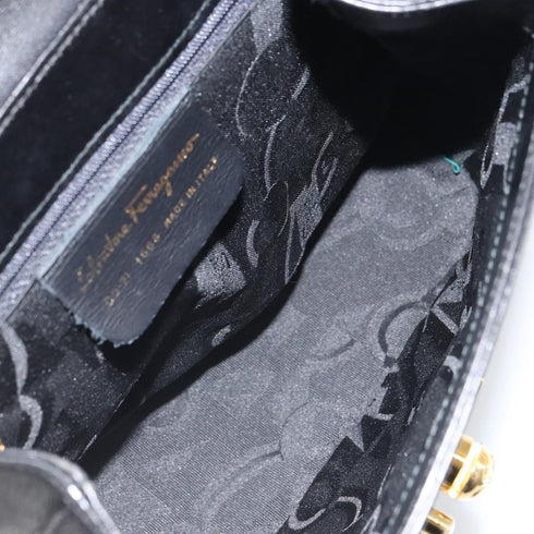 Gancini Convertible Top Handle Bag Leather Mini