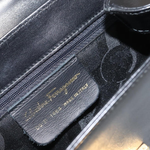 Gancini Convertible Top Handle Bag Leather Mini