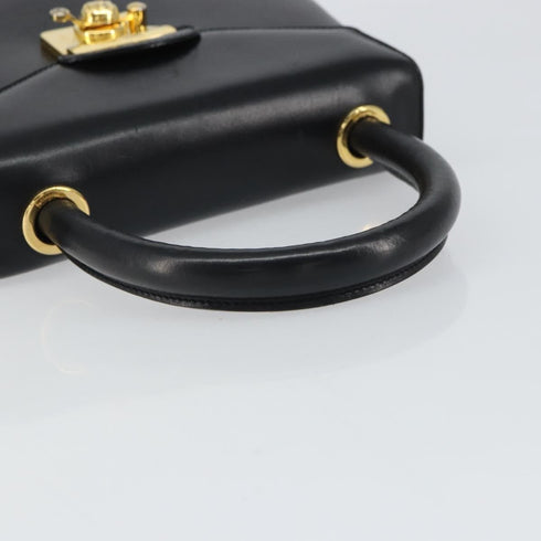 Gancini Convertible Top Handle Bag Leather Mini