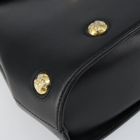 Gancini Convertible Top Handle Bag Leather Mini