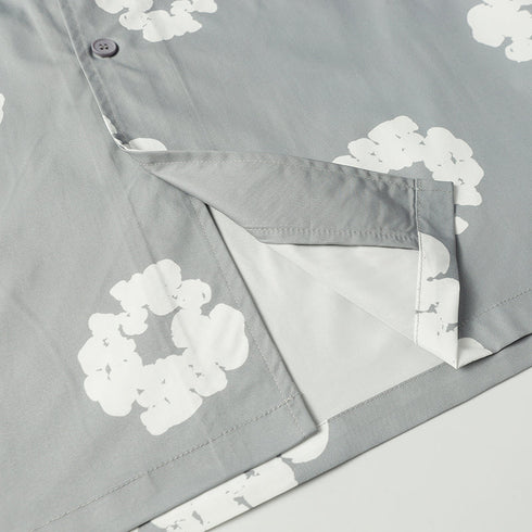 Denim Tears Button-Down Shirt Flower Woven
