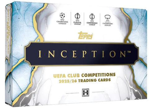 2025/26 Topps Inception UEFA Club Competitions Hobby Box