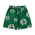 Denim Tears Shorts Yellow flower woven