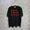 Gallery Dept T Shirt Retro Printed Loose Short-Sleeved Shirt