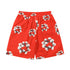 Denim Tears Shorts Yellow flower woven