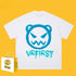 Drew T-shirts Funny Smiley Printed Short Sleeve